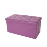 Mobili rebecca - rebecca mobili pouf repose - pied tabouret synthétique violet 38x76x38 Mobili rebecca - rebecca mobili pouf repose - pied tabouret synthétique violet 38x76x38