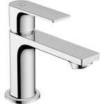 Hansgrohe - rebris e mitigeur de lavabo 80 coolstart ecosmart + avec tirette et vidage chrom