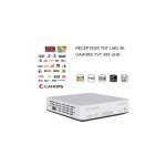 Rcepteur dcodeur tnt uhd 4k tuner cahors tvt 285 uhd - pvr ready, free to air, fonction time shift, ...
