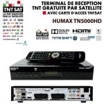 R�cepteur satellite - humax - tn5000hd - enregistreur - hdmi - usb 2. 0 - hd tv