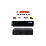 M - e - rcepteur tnt ultra hd 4k telefunken uhdr10 ac4b ? fonction timeshift, lecteur multimdia, enregistrem ...
