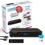 R�cepteur tv satellite hd - aston - meosat hd connect - carte viacess fransat - c�ble hdmi - enregistrement ...