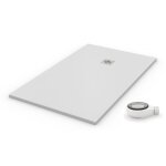 Receveur de douche 120x130 extra plat blanc ral 9003