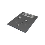 Valstorm - receveur de douche 120x90x3 cm coulement linaire prt  carreler avec siphon + grille en ...