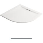 Jacob delafon - receveur de douche 80 x 80 flight pure quart de rond blanc