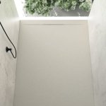 Stano. - receveur de douche 90 x 160 cm extra plat cover en rsine surface ardoise sable