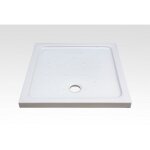 Rue du bain - receveur de douche carr 90x90 cm - cramique blanc - ankara