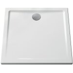 Vitra - receveur de douche céramique cascade ultra - plat blanc brillant 90x90 cm Vitra - receveur de douche céramique cascade ultra - plat blanc brillant 90x90 cm