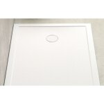 Ceramica globo - receveur de douche effet pierre brute blanc avec antidrapant 120x90 cm globo docciatre ...