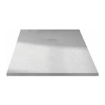 Kinedo - receveur de douche extra plat - kinerock evo 180 x 80 cm - blanc effet pierre