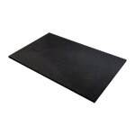 Receveur de douche extra - plat noir effet pierre gaa odyssea - 120 x 90 cm