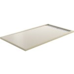 Gme - receveur de douche extra plat style plus beige mesure: 140x90