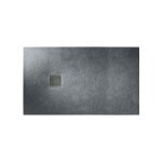 Roca - receveur de douche extra plat terran 120 x 90 x 2. 8cm gris ardoise