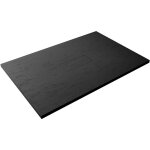 Hidronatur - receveur de douche extra - plat vic 100x100 noir