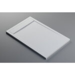 Bernstein - receveur de douche fonte min�rale, bac � douche antid�rapant salle de bain, pente �coulement ...