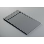 Bernstein - receveur de douche fonte min�rale, bac � douche antid�rapant salle de bain, pente �coulement ...