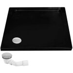 Receveur de douche rea savoy black 80x80