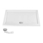Receveur de douche rea savoy white 80x100