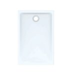 Receveur de douche rectangulaire 120x80x4 5 cm blanc brillant en gr�s c�rame - geberit - colore: bianco ...