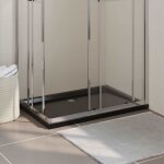 Receveur de douche rectangulaire bac de douche abs noir 70x100 cm 25104 Receveur de douche rectangulaire bac de douche abs noir 70x100 cm 25104