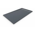 Allstone - receveur de douche en r�sine avec cadre premium toutes les tailles - 6 couleurs - bonde et ...