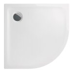 Geberit - receveur renova d'angle c�ramique ultra - plat � poser / encastrer anti - gliss 90x90x4, 5cm ...