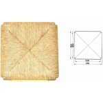 Rechange pour chaise en paille modle 998 - coussin d'assise sigfrido