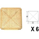 Rechange pour chaise en paille modle 998 - sigfrido x6 pcs
