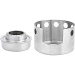 Rechaud alcool mini r�chaud alcool, camping randonn�e r�chauds � alcool portable mini r�chaud en acier ...