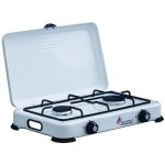 Intec - réchaud à gaz 2 feux 3200w brûleurs fonte amovibles couvercle plaque de cuisson gaz butane ou ... Intec - réchaud à gaz 2 feux 3200w brûleurs fonte amovibles couvercle plaque de cuisson gaz butane ou ...