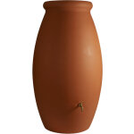 Bellijardin - r�cup�rateur d'eau de pluie jarre 500 l + kit raccord ch�neau - terre cuite