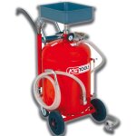 Kstools ? r�cup�rateur d'huile par gravit� 90l ? syst�me d'aspiration efficace ? manom�tre de pression ...