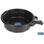 R�cup�rateur d'huile usag�e 16 l - plastique r�sistant
