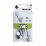 Red head - kit chevilles  verrouillage de forme wc diam. 8