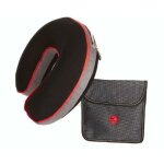 Tour de cou coussin gonflable noir - red sign