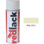 Peinture a�rosol blanc perl� ral 1013 satin� multisupport redlack