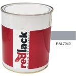Redlack - peinture gris fenêtre ral 7040 brillant multisupport 3l Redlack - peinture gris fenêtre ral 7040 brillant multisupport 3l