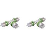 T rduit mtallique  sertir pour tubes multicouche - 20x2 - 26x3 - 16x2 - vendus par 2 - raccords multiskin ...
