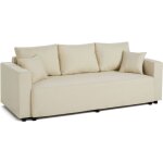 Bestmobilier - regala - canap� 3 places - convertible avec coffre - en tissu