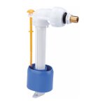 Regiplast - robinet flotteur wc silencieux, alimentation horizontal 12x17