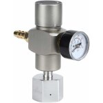 Rgulateur de pression de co2, 2 en 1 mini rgulateur de gaz co2 manomtre de soude avec adaptateur 3 ...