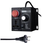 R�gulateur de tension en continu scr avec voyant lumineux, interrupteur de r�gulation de gradation, de ...