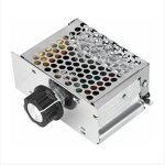 R�gulateur de vitesse de moteur monophas� 220v 4000w interrupteur de vitesse de moteur de ventilateur ...
