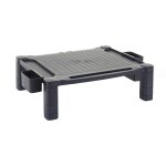 Rehaussement d'�cran hhg - 413, support d'�cran, rehausse pour bureau, pr�sentoir d'�cran, plastique ...