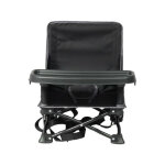 Rehausseur de chaise - bambisol - 6 / 35 mois - evolutif en chaise enfant 3 / 5 ans - pliable - noir