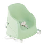 Thermobaby - rehausseur de chaise tudi - de 6 a 36 mois - harnais de s�curit� 3 points - vert c�ladon ...