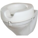 Rehausseur wc adulte, rehausseur wc 12 cm, secura, capacit de charge 150kg, plastique, 41. 5x17x44 cm, ...