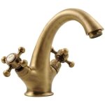 Sapho - reitano rubinetteria antea - mitigeur de lavabo antea, avec bonde, bronze 3276