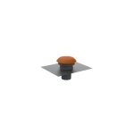 Atlantic - rejet d'air cpr 160 r sortie toiture rouge 160 mm - 422962