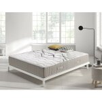 Relax matelas 140x190 visco spring - ressorts ensach�s et mousse hr haute densit� - epaisseur 26 cm - ...